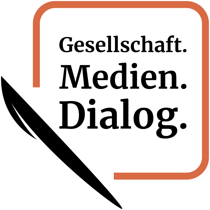 Gesellschaft.Medien.Dialog. Logo